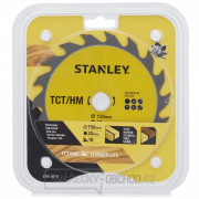 Pilový kotouč TCT/HM pro podélné řezy 150 x 20 mm, 18 zubů Stanley STA13010 Pilový kotouč TCT/HM pro podélné řezy 150 x 20 mm, 18 zubů Stanley STA13010 gallery main image