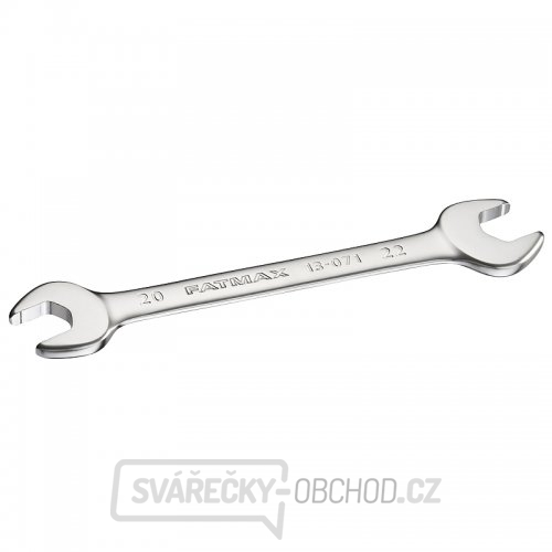 Oboustranný otevřený klíč 20 x 22 mm Anti-Slip FatMax Stanley FMMT13071-0 Oboustranný otevřený klíč 20 x 22 mm Anti-Slip FatMax Stanley FMMT13071-0 gallery main image