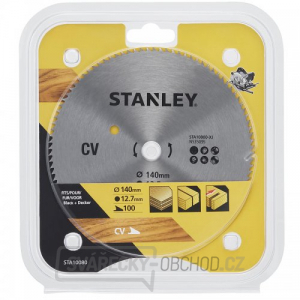 Pilový kotouč pro příčné řezy 140 x 12,7 mm, 100 zubů Stanley STA10080