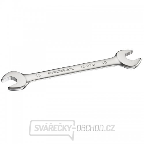 Oboustranný otevřený klíč 18 x 19 mm Anti-Slip FatMax Stanley FMMT13070-0 Oboustranný otevřený klíč 18 x 19 mm Anti-Slip FatMax Stanley FMMT13070-0 gallery main image