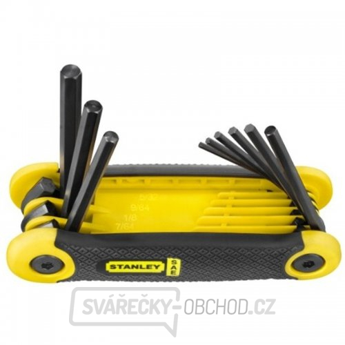 9-ti dílná nožová sada zástrčných klíčů Inbus - palcová Stanley 2-69-265 9-ti dílná nožová sada zástrčných klíčů Inbus - palcová Stanley 2-69-265 gallery main image