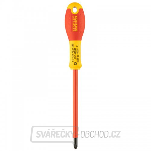 Šroubovák FATMAX izolovaný 1000V Pz2x125 Stanley 0-65-419 Šroubovák FATMAX izolovaný 1000V Pz2x125 Stanley 0-65-419 gallery main image
