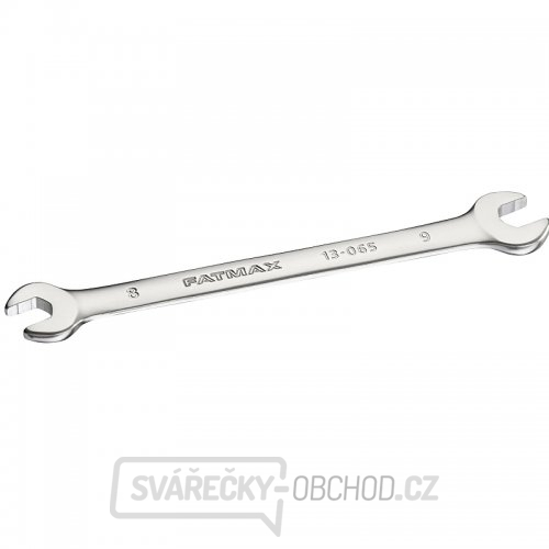Oboustranný otevřený klíč 8 x 9 mm Anti-Slip FatMax Stanley FMMT13065-0 Oboustranný otevřený klíč 8 x 9 mm Anti-Slip FatMax Stanley FMMT13065-0 gallery main image