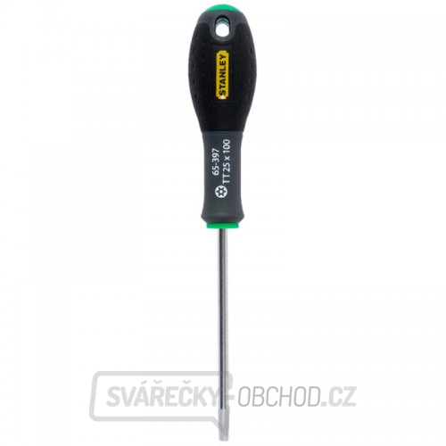 Šroubovák FATMAX TORX s otvorem TT25x100 Stanley 0-65-397 Šroubovák FATMAX TORX s otvorem TT25x100 Stanley 0-65-397 gallery main image