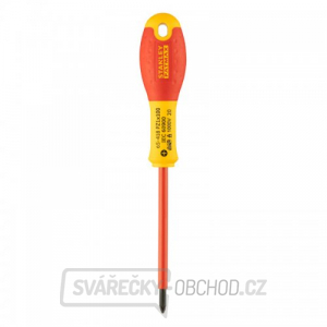 Šroubovák FATMAX izolovaný 1000V Pz1x100 Stanley 0-65-418 Šroubovák FATMAX izolovaný 1000V Pz1x100 Stanley 0-65-418 gallery main image