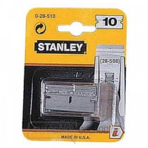 Čepel ke kovové škrabce na sklo 40mm 10ks Stanley 0-28-510 Čepel ke kovové škrabce na sklo 40mm 10ks Stanley 0-28-510 gallery main image