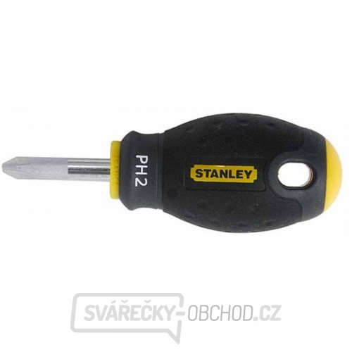 Šroubovák křížový Phillips krátký Ph1x30mm Stanley FatMax 1-65-406 Šroubovák křížový Phillips krátký Ph1x30mm Stanley FatMax 1-65-406 gallery main image