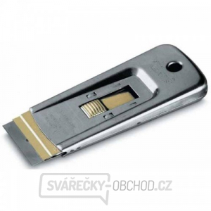 Kovová škrabka na sklo 40x95mm Stanley 0-28-500 Kovová škrabka na sklo 40x95mm Stanley 0-28-500 gallery main image