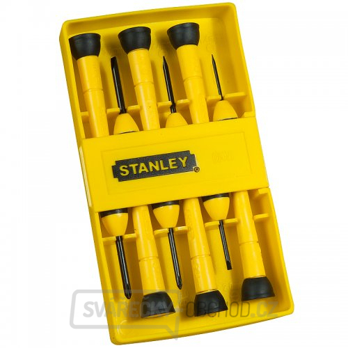 6-ti dílná sada přesných šroubováků Stanley 0-66-052 6-ti dílná sada přesných šroubováků Stanley 0-66-052 gallery main image