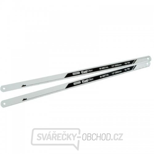 Pilový plátek na kov FatMax Bi-Metal 18TPI Stanley 2ks FMHT0-20194