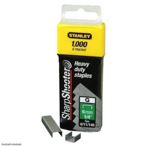 HD sponky TYP G 4/11/140, 14mm 1000ks Stanley 1-TRA709T 1-TRA709T