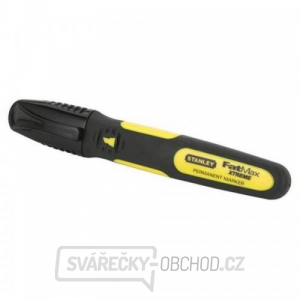 Permanentní popisovač dlátový hrot černý 2ks Stanley 0-47-314 Permanentní popisovač dlátový hrot černý 2ks Stanley 0-47-314 gallery main image