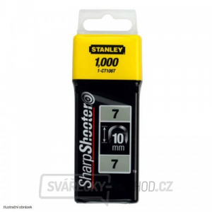 Sponky na kabely TYP 7 CT100, 12mm 1000ks Stanley 1-CT108T gallery main image