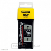 Sponky na kabely TYP 7 CT100, 10mm 1000ks Stanley 1-CT106T Sponky na kabely TYP 7 CT100, 10mm 1000ks Stanley 1-CT106T gallery main image