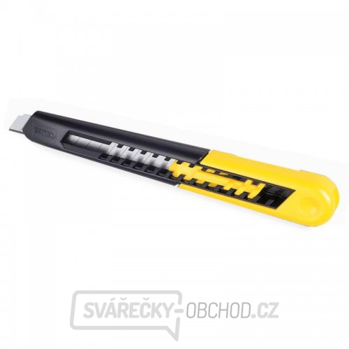 Plastový nůž s odlamovací čepelí 130x9mm Stanley 0-10-150 Plastový nůž s odlamovací čepelí 130x9mm Stanley 0-10-150 gallery main image