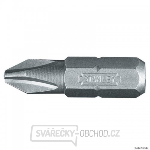 1/4" bit křížový Phillips Ph2x50mm 3ks Stanley 0-68-946