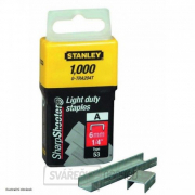 LD sponky TYP A 5/53/530, 4mm 1000ks Stanley 1-TRA202T LD sponky TYP A 5/53/530, 4mm 1000ks Stanley 1-TRA202T gallery main image