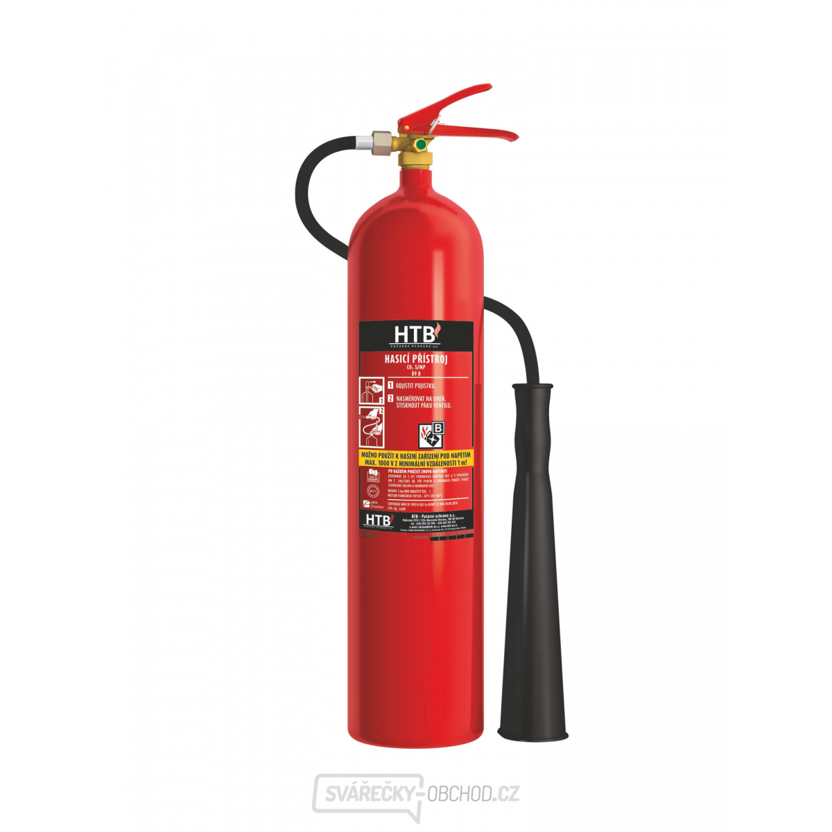 HTB - Hasicí přístroj CO2 5F/MP 5Kg