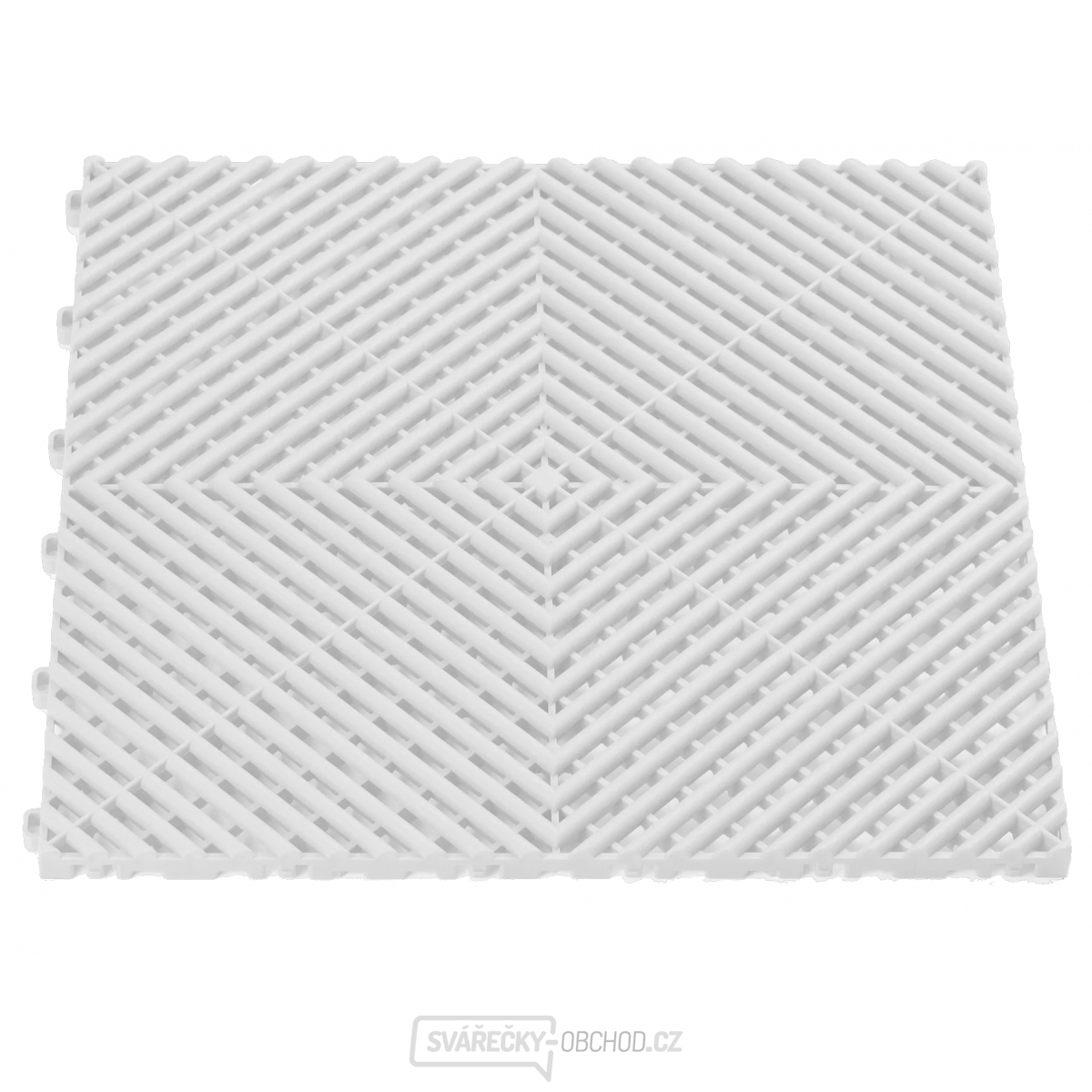 Plastová dlaždice Procarosa PROFI - bílá