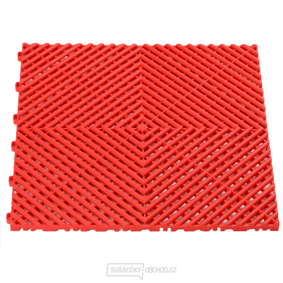 Plastová dlaždice Procarosa PROFI - červená