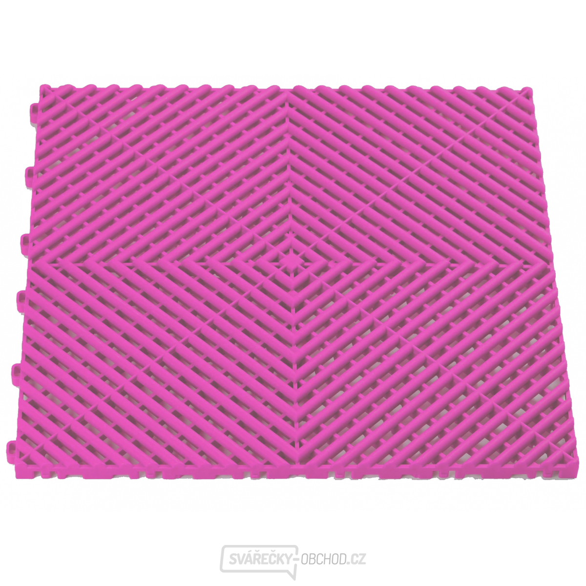 Plastová dlaždice Procarosa PROFI - růžová