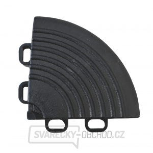 Plastový rohový nájezd k dlaždicím Procarosa PROFI - černá Plastový rohový nájezd k dlaždicím Procarosa PROFI - černá gallery main image