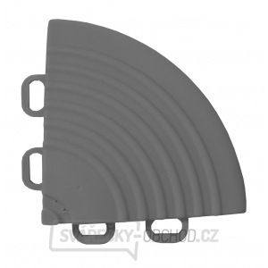 Plastový rohový nájezd k dlaždicím Procarosa PROFI - tmavě šedá Plastový rohový nájezd k dlaždicím Procarosa PROFI - tmavě šedá gallery main image