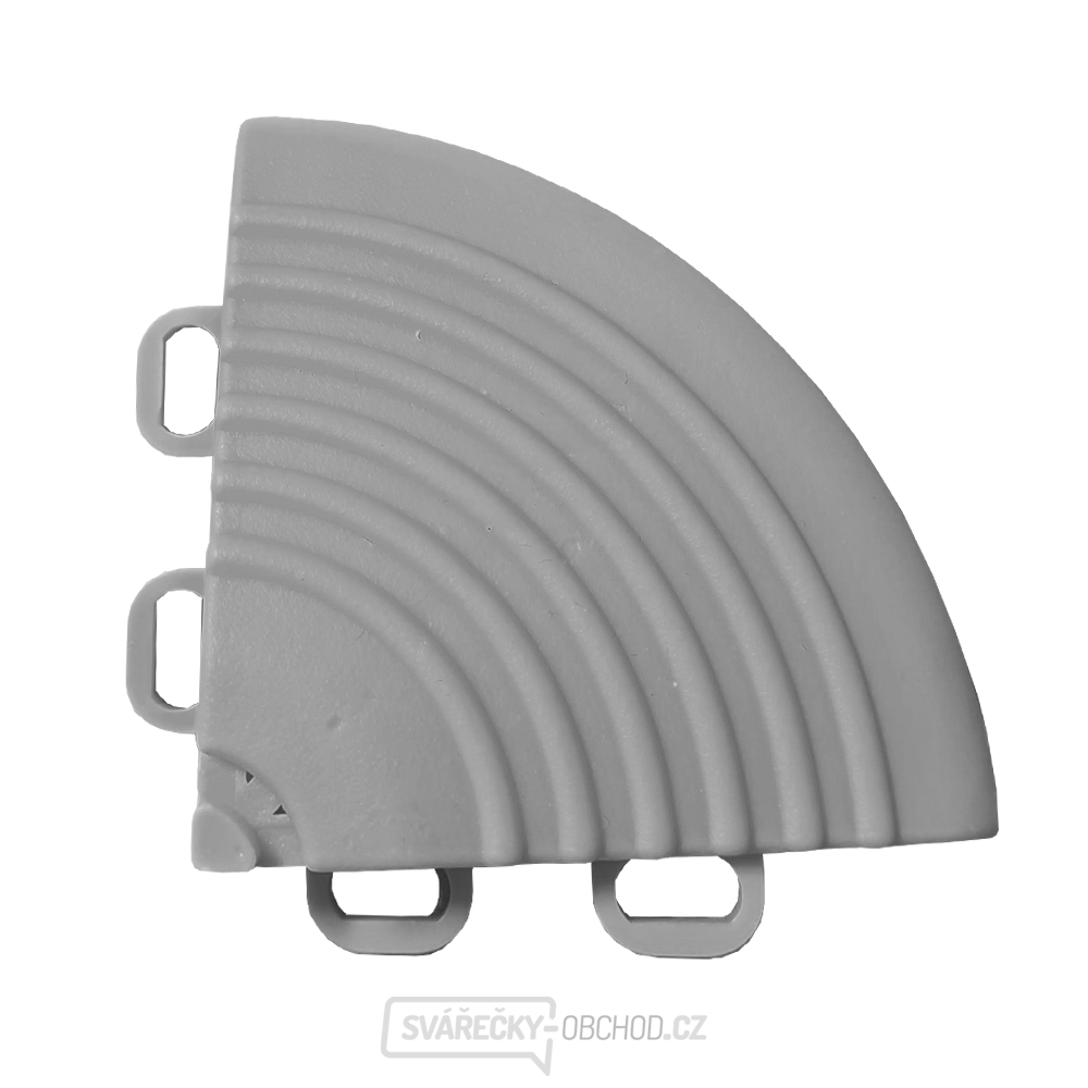 Plastový rohový nájezd k dlaždicím Procarosa PROFI - šedá Plastový rohový nájezd k dlaždicím Procarosa PROFI - šedá gallery main image