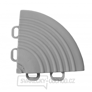 Plastový rohový nájezd k dlaždicím Procarosa PROFI - šedá Plastový rohový nájezd k dlaždicím Procarosa PROFI - šedá gallery main image