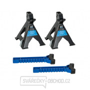 AKČNÍ SET Nízkoprofilový hydraulický zvedák (hever) s pojezdem MB-LPJ3T s podpěrami MB-JS3T 3t náhled