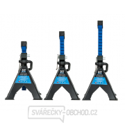 AKČNÍ SET Nízkoprofilový hydraulický zvedák (hever) s pojezdem MB-LPJ3T s podpěrami MB-JS3T 3t náhled