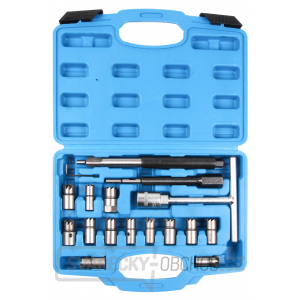 Frézy na sedla vstřikovačů, sada 17 kusů Matabro MB-02-01765 Frézy na sedla vstřikovačů, sada 17 kusů Matabro MB-02-01765 gallery main image