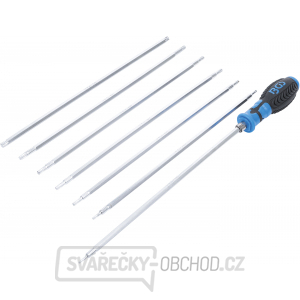 BGS 2326, Sada šroubováků s výměnnými čepelemi | T-profil (pro Torx) / T profil (pro Torx Plus) s otvorem | 8dílná gallery main image