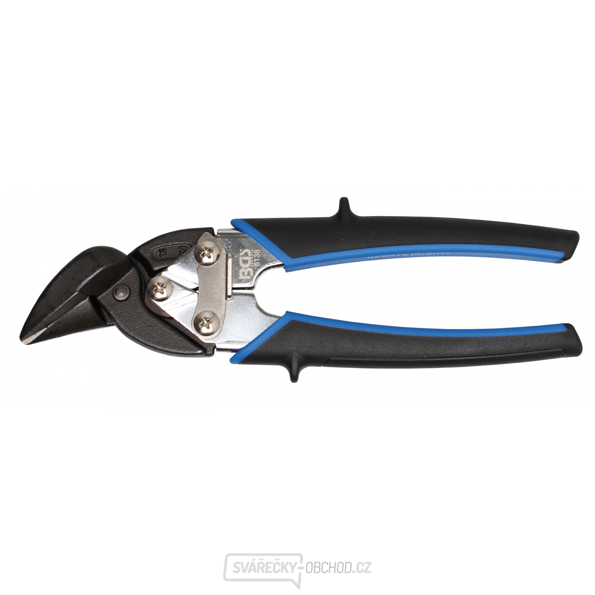 BGS 6138, Malé karosářské nůžky na plech | pravé | 195 mm