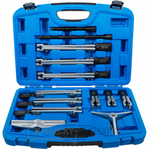 BGS 7760, Sada vnějších/vnitřních stahováků, 2ramenných a 3ramenných | 13dílná BGS 7760, Sada vnějších/vnitřních stahováků, 2ramenných a 3ramenných | 13dílná gallery main image