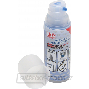 Přípravek pro zajištění šroubů | středně pevný | vysoce viskózní | dávkovač s pumpičkou 50 g BGS 80604 Přípravek pro zajištění šroubů | středně pevný | vysoce viskózní | dávkovač s pumpičkou 50 g BGS 80604 gallery main image