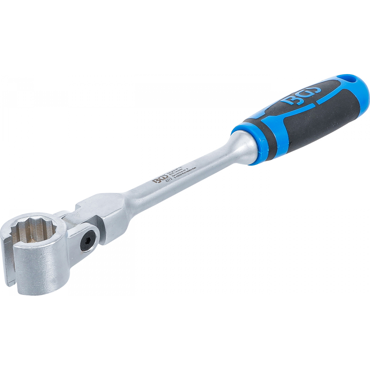 Speciální očkový klíč pro lambda sondy, sklopný, s rukojetí | 22 mm, BGS 8272 BGS8272