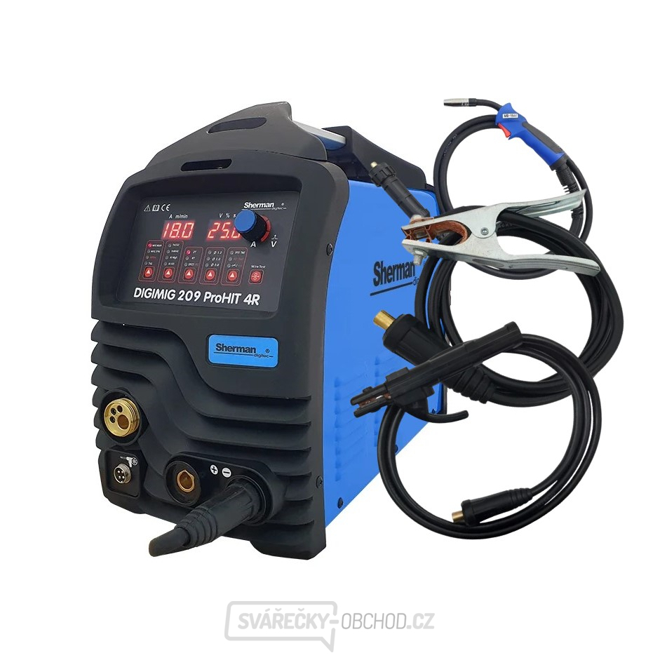 Sherman DIGIMIG 209 ProHIT 4R + Hořák TW-15/3m + Kabely