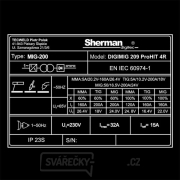 Sherman DIGIMIG 209 ProHIT 4R + Hořák TW-15/3m + Kabely Sherman DIGIMIG 209 ProHIT 4R + Hořák TW-15/3m + Kabely náhled