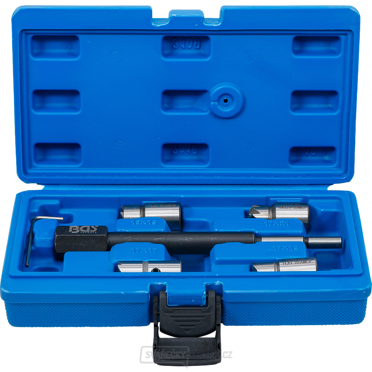 Sada pro frézování těsnicích sedel vstřikovačů pro motory CDI | 5dílná, BGS 62605 Sada pro frézování těsnicích sedel vstřikovačů pro motory CDI | 5dílná, BGS 62605 gallery main image