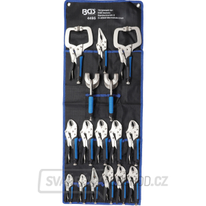 Sada skřipcových kleští na karoserii | 16dílná BGS 4495 Sada skřipcových kleští na karoserii | 16dílná BGS 4495 gallery main image