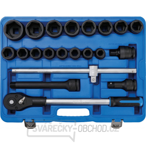 Sada silových nástrčných hlavic | 20 mm (3/4 Sada silových nástrčných hlavic | 20 mm (3/4