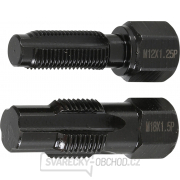 Sada závitníků pro opravu závitu pro lambda sondu | M18 x 1,5 mm | M12 x 1,25 mm | 2dílná, BGS 65591 Sada závitníků pro opravu závitu pro lambda sondu | M18 x 1,5 mm | M12 x 1,25 mm | 2dílná, BGS 65591 gallery main image