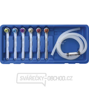 Sada klíčů na brzdové odvzdušňovací šrouby | 7 - 8 - 9 - 10 - 11 - 12 mm | 7dílná, BGS 66516 Sada klíčů na brzdové odvzdušňovací šrouby | 7 - 8 - 9 - 10 - 11 - 12 mm | 7dílná, BGS 66516 gallery main image