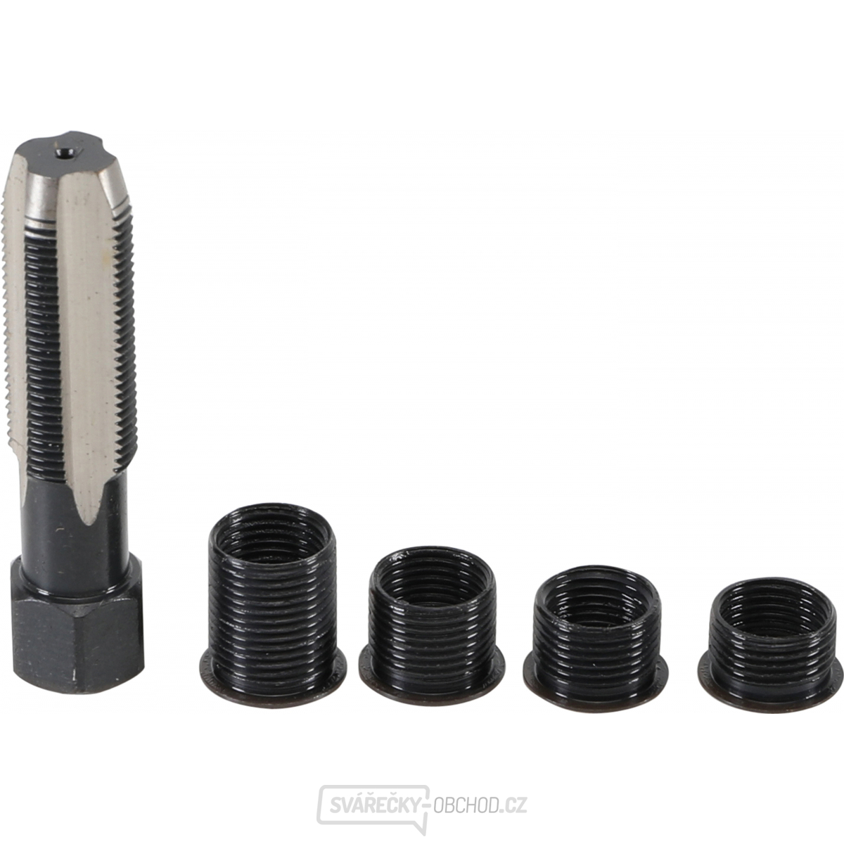 Sada pro opravu závitů zapalovacích svíček | M14 x 1,25 mm | 5dílná, BGS 152