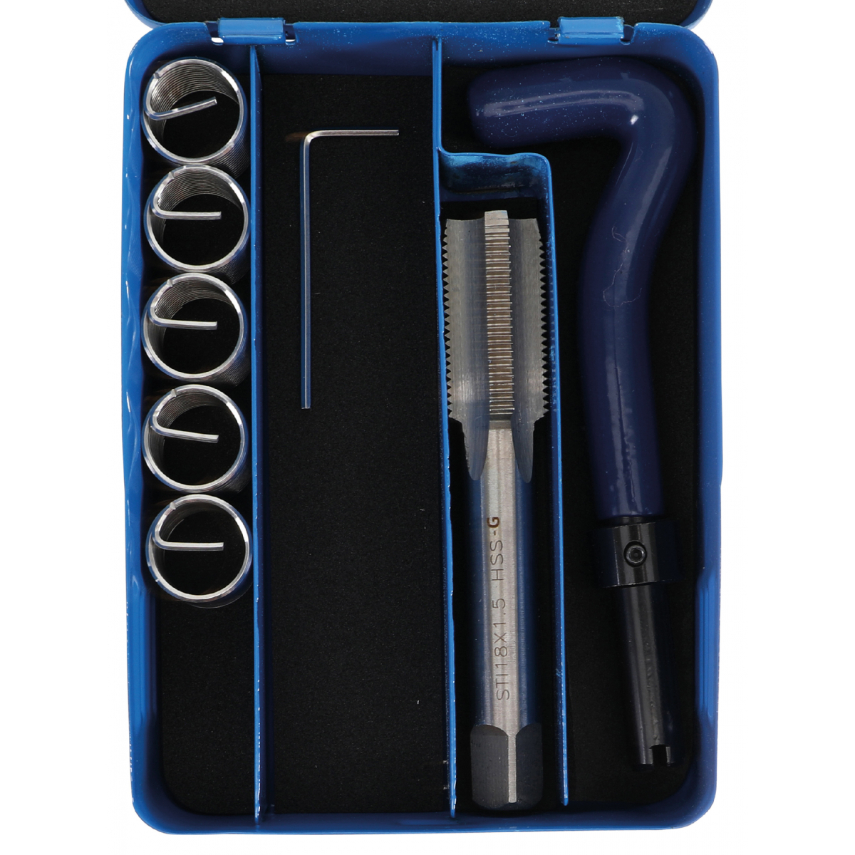 Sada pro opravu závitu | M18 x 1,5 mm | 7dílná, BGS 9433 BGS9433