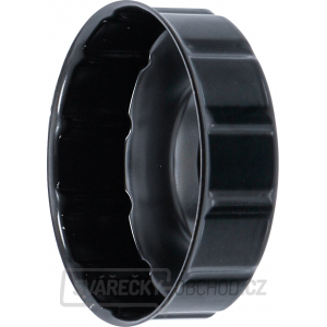 Klíč na olejové filtry | 12hranný | Ø 76 mm | pro Fiat, Mercedes-Benz, Renault, BGS 1039-76-12 Klíč na olejové filtry | 12hranný | Ø 76 mm | pro Fiat, Mercedes-Benz, Renault, BGS 1039-76-12 gallery main image