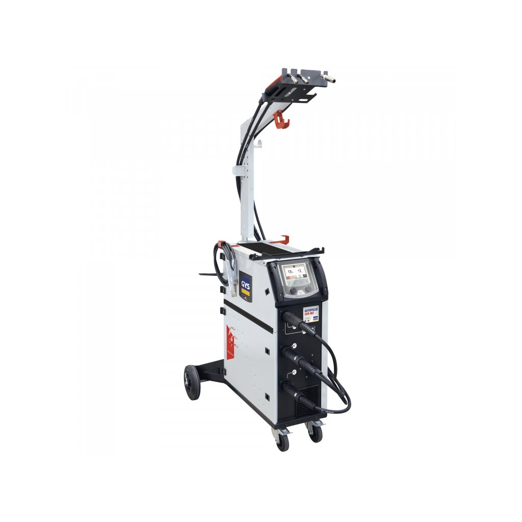 Pulzní svářečka GYS AUTOPULSE 220-M3 se 3 hořáky 036703