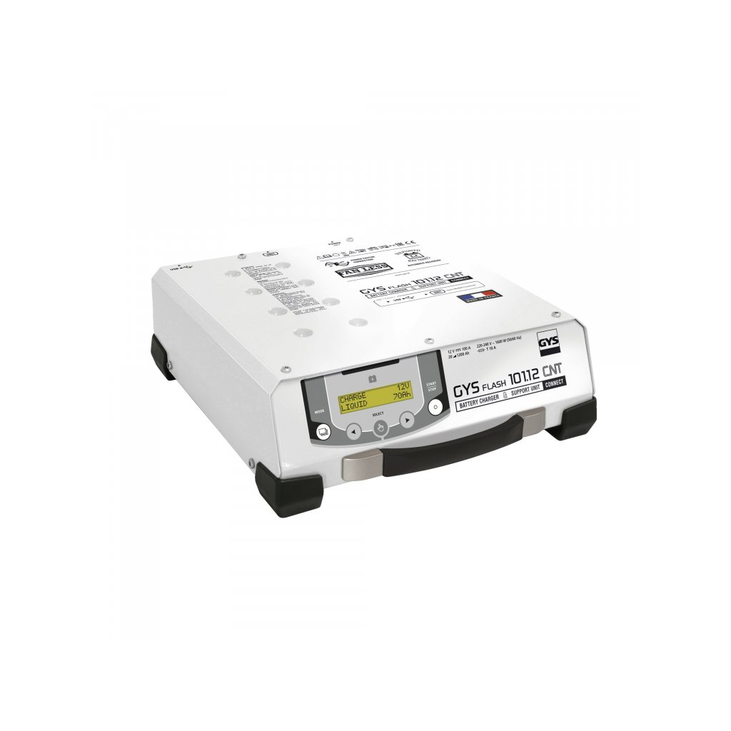 Multifunkční nabíječka autobaterií GYS GYSFLASH 101.12 CNT (5m kabely) 026988