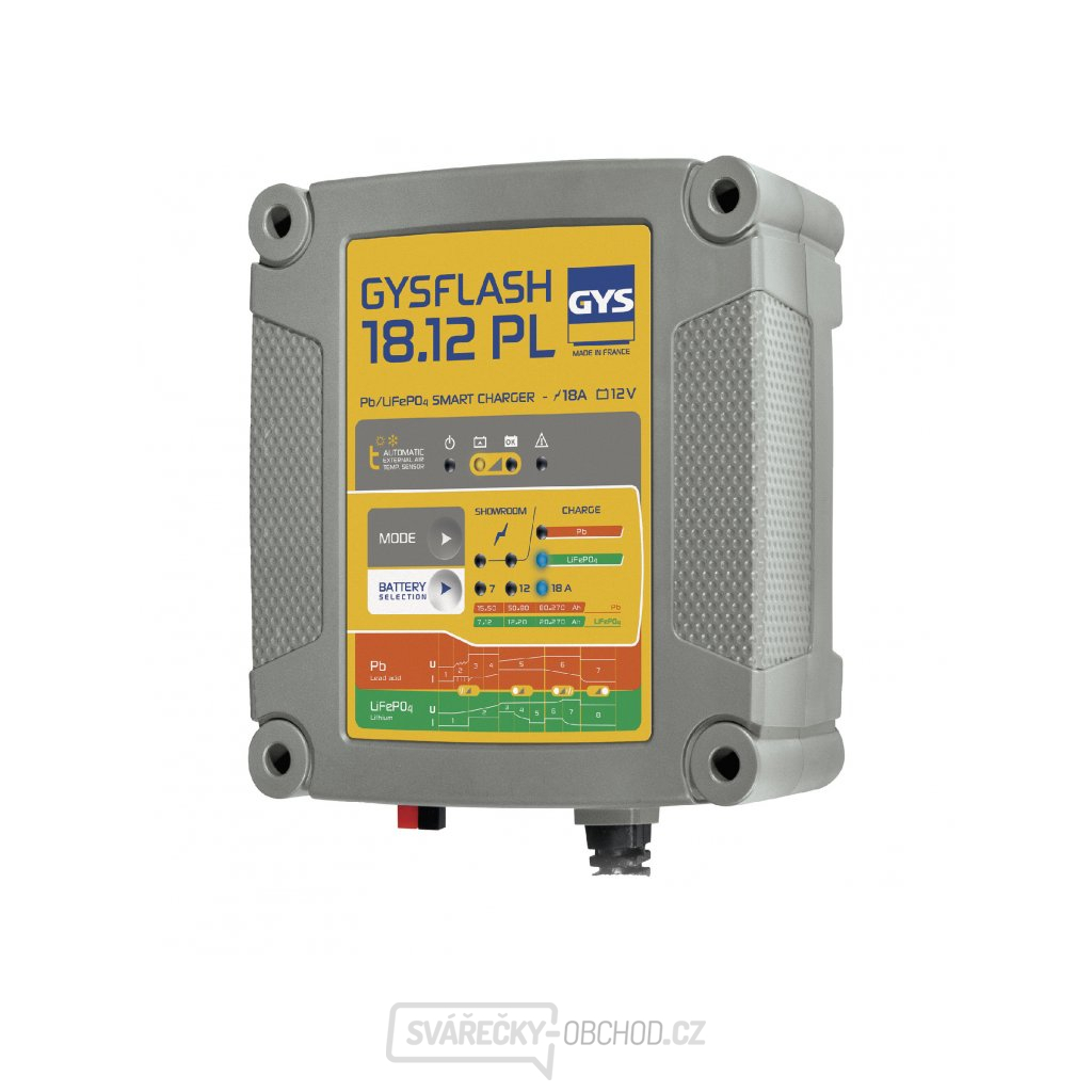 Nabíječka autobaterií GYS GYSFLASH 18.12 PL